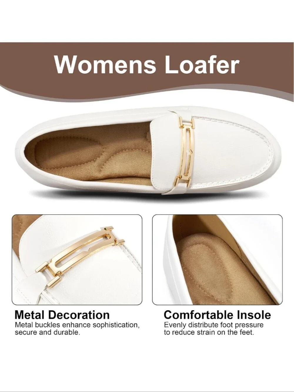 Loafers Comfortable Business Work Driving Flats Shoes Casual